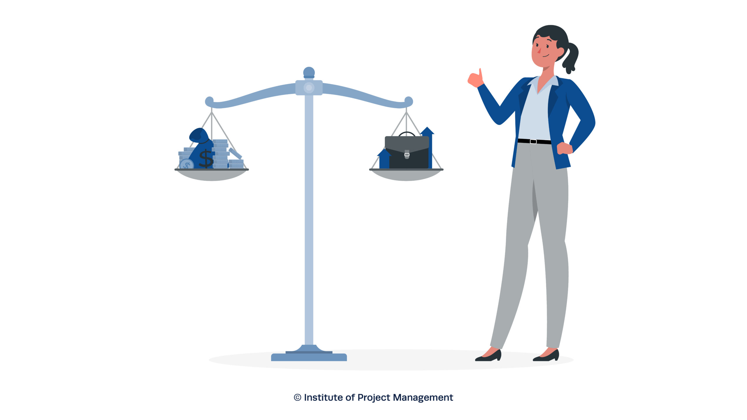 Work-life balance illustration