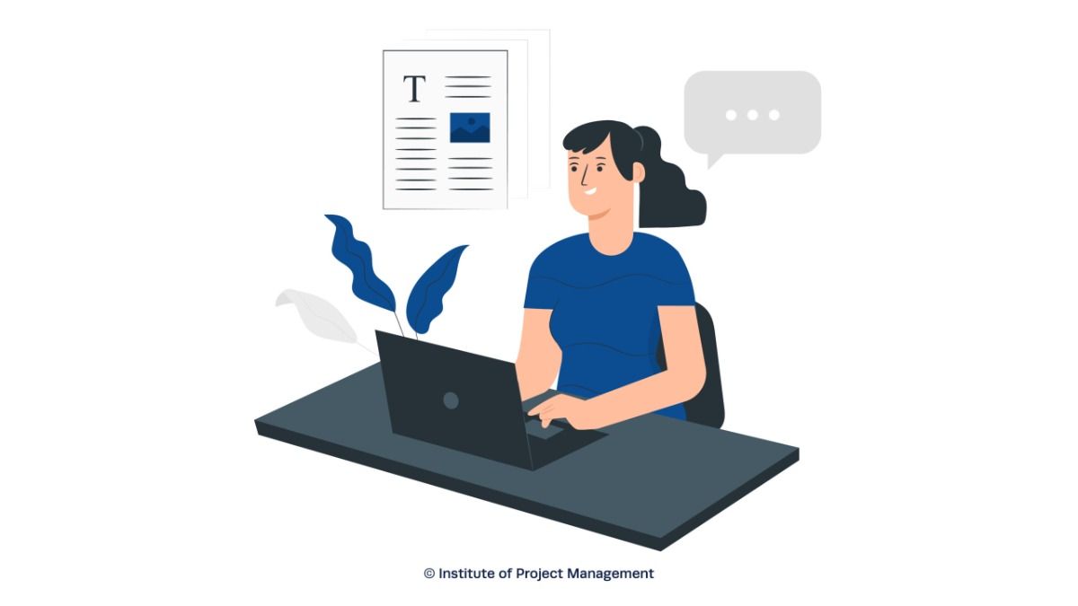 Freelance Project Manager Illustration